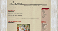 Desktop Screenshot of blog.lalongarola.it
