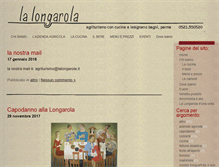 Tablet Screenshot of blog.lalongarola.it